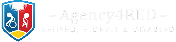 Logo for Agency4RED, a leading provider of Medicare-related insurance coverage throughout the state of Texas.