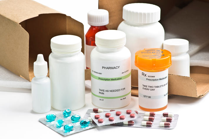Variety of prescription medications, like those covered by Medicare Part D.